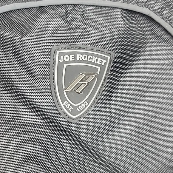 Joe rocket padded lined motorcycle jacket black women's large
